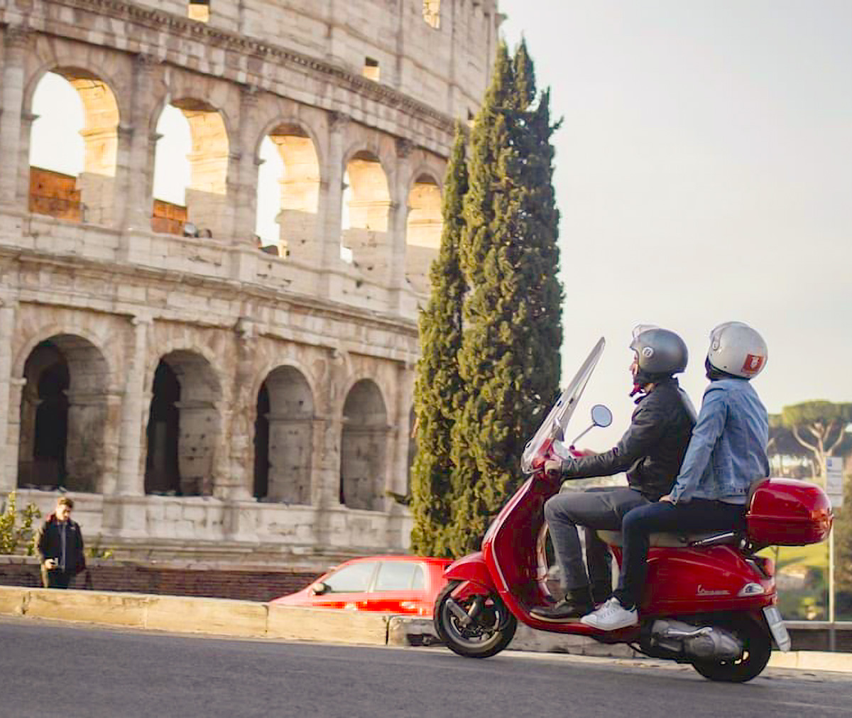 vespa tour rome